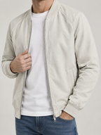 Classic Men's Bomber Jacket - Apricot