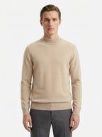 Essential Ribbed Mock Neck Sweater