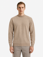 Essential Ribbed Mock Neck Sweater