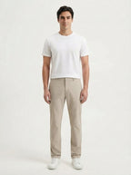 Men's Smart Casual Stretch Solid Trousers
