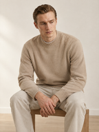 Essential Ribbed Mock Neck Sweater