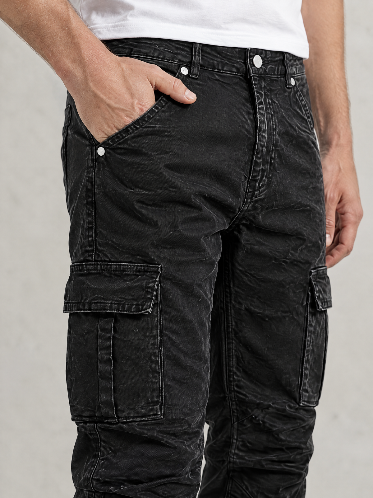 Drake Cargo Slim Fit Jeans