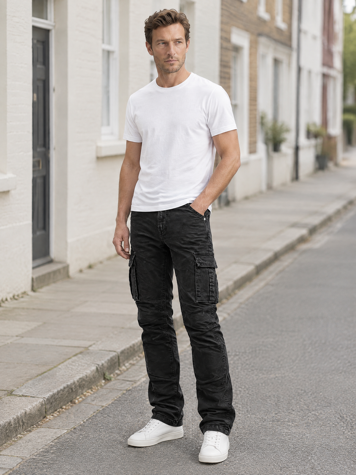 Drake Cargo Slim Fit Jeans