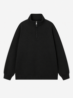 Casual Half-Zip Sweatshirt
