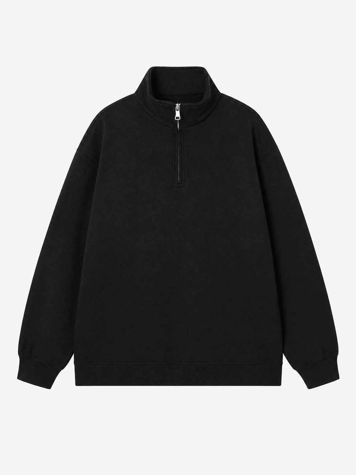 Casual Half-Zip Sweatshirt
