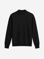 Essential Ribbed Mock Neck Sweater