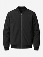 Classic Men's Bomber Jacket - Black
