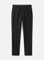 Men's Smart Casual Stretch Solid Trousers