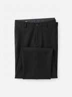 Men's Smart Casual Stretch Solid Trousers