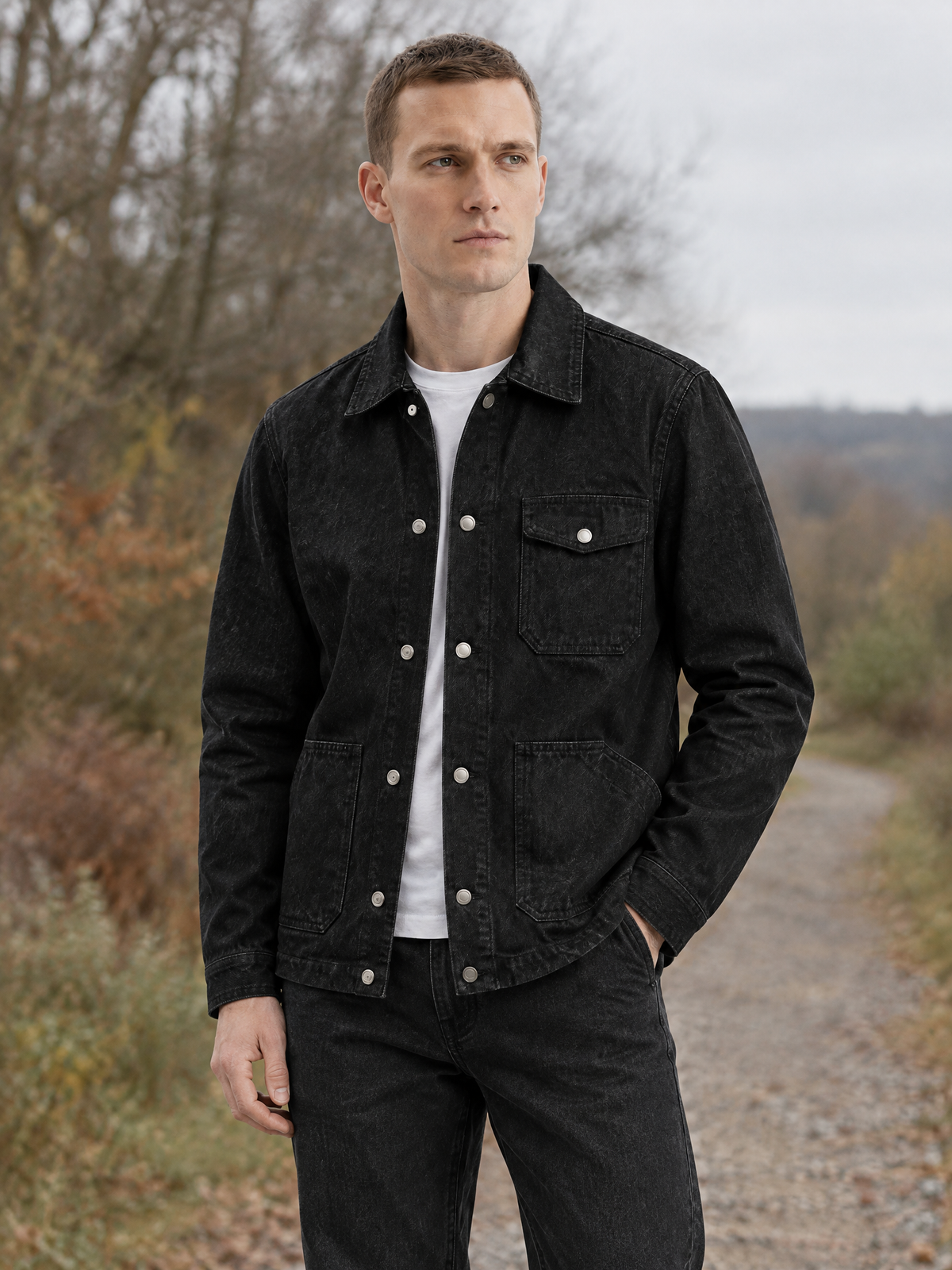 Organic Comfort Stretch Chore Jacket