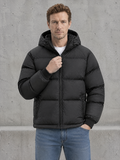 Alpine Puffer Jacket - Black