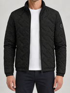 Quilted Stand Collar Jacket