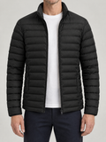 Quilted Stand Collar Puffer Jacket