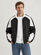 Travis Colour Block Zip-Up Jacket