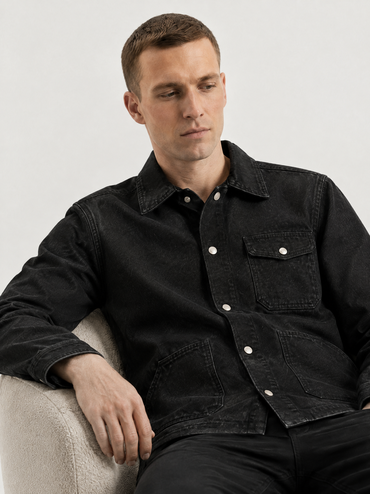 Organic Comfort Stretch Chore Jacket