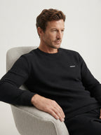 Black - model-seated