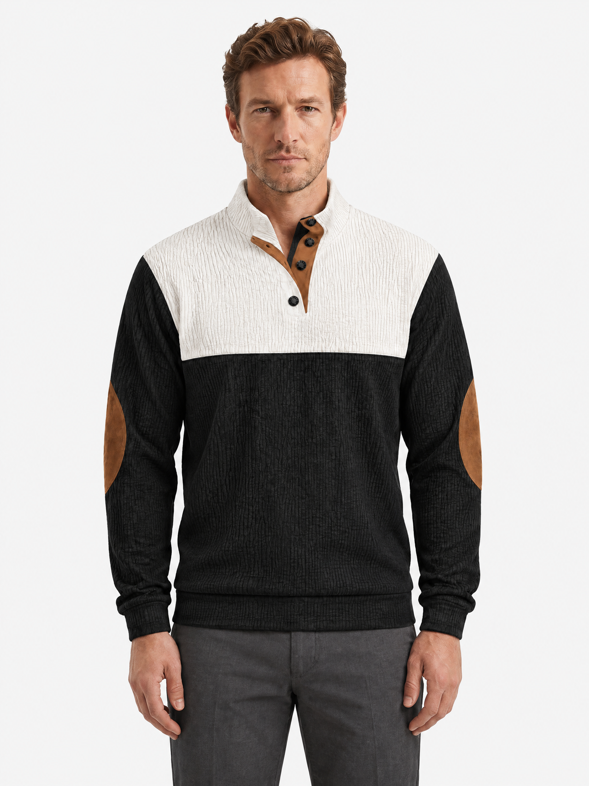 Arthur Pullover Corduroy Sweater