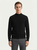 Essential Ribbed Mock Neck Sweater
