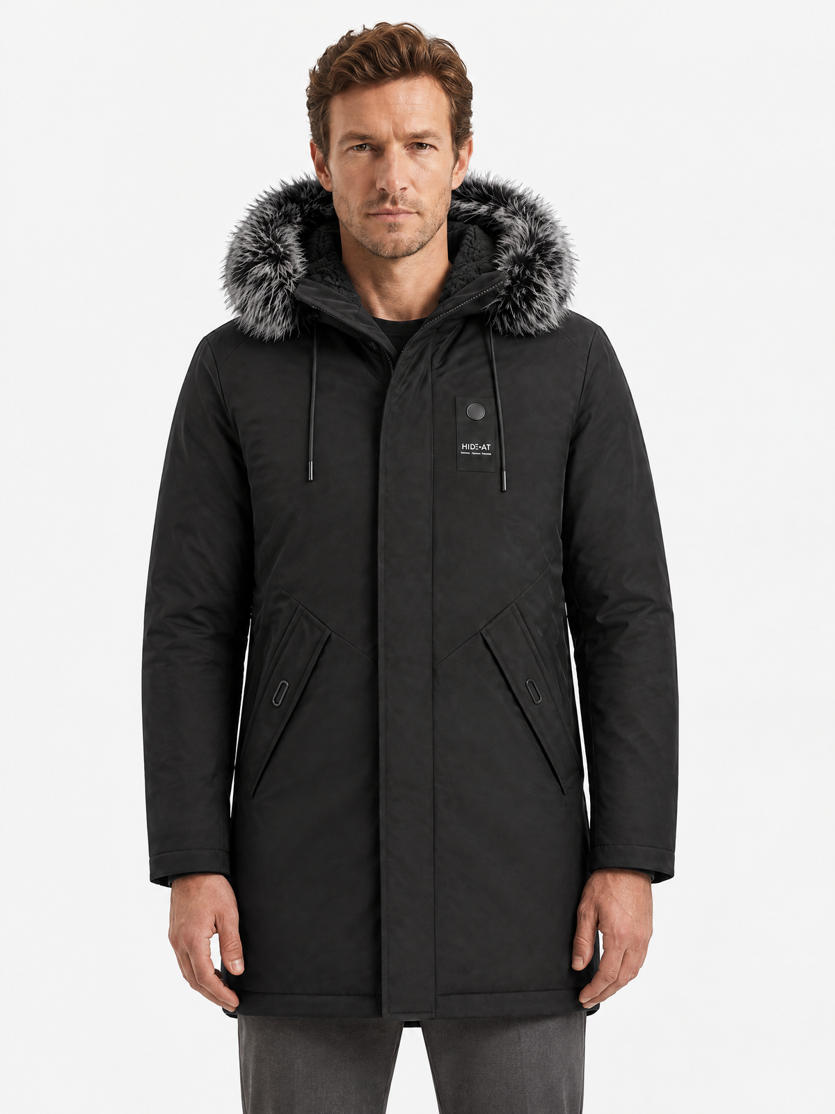 Jacob Fleece-Lined Hooded Parka