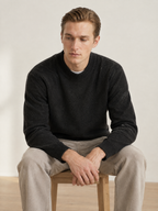 Essential Ribbed Mock Neck Sweater