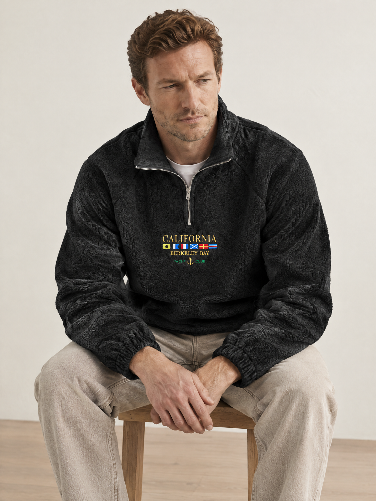 California Quarter Zip Sweatshirt