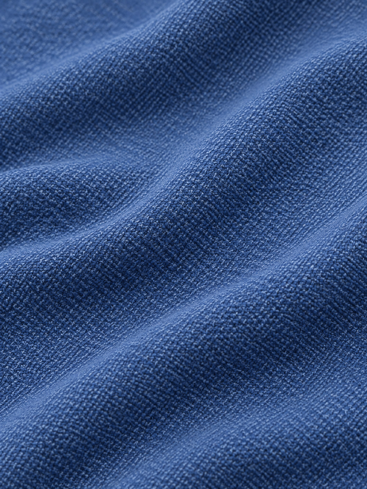 100% Organic Cotton Mesh-Stitch Button-Up Sweater Polo