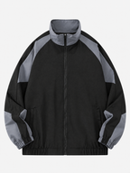 Travis Colour Block Zip-Up Jacket
