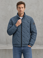 Quilted Stand Collar Jacket