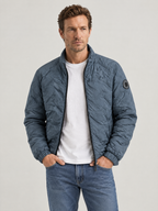 Quilted Stand Collar Jacket