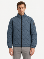Quilted Stand Collar Jacket