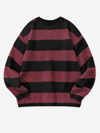 James Striped Knitted Crewneck