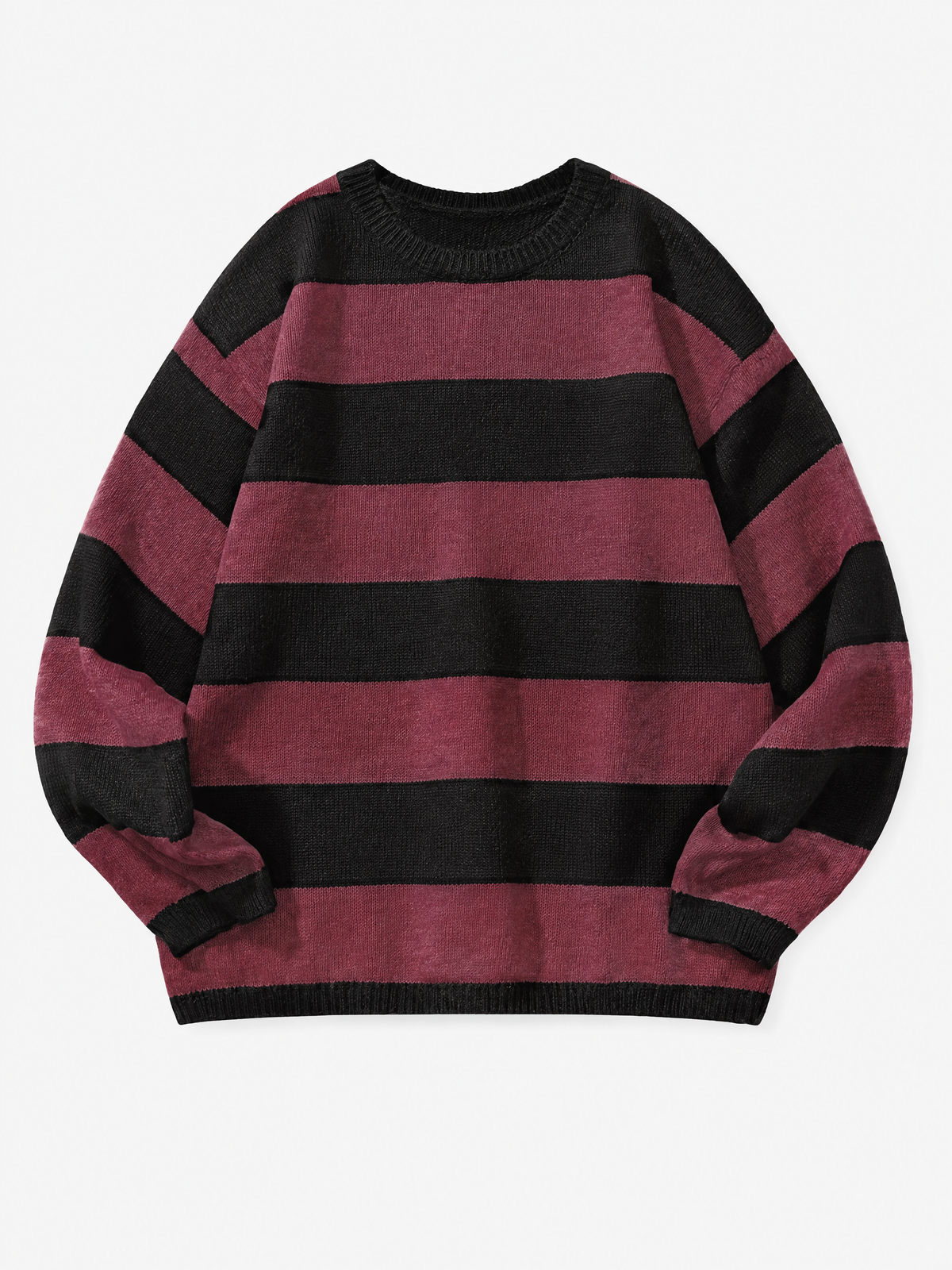 James Striped Knitted Crewneck