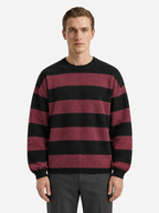 James Striped Knitted Crewneck