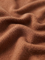 Men's Smart Casual Textured Knit Polo Sweater