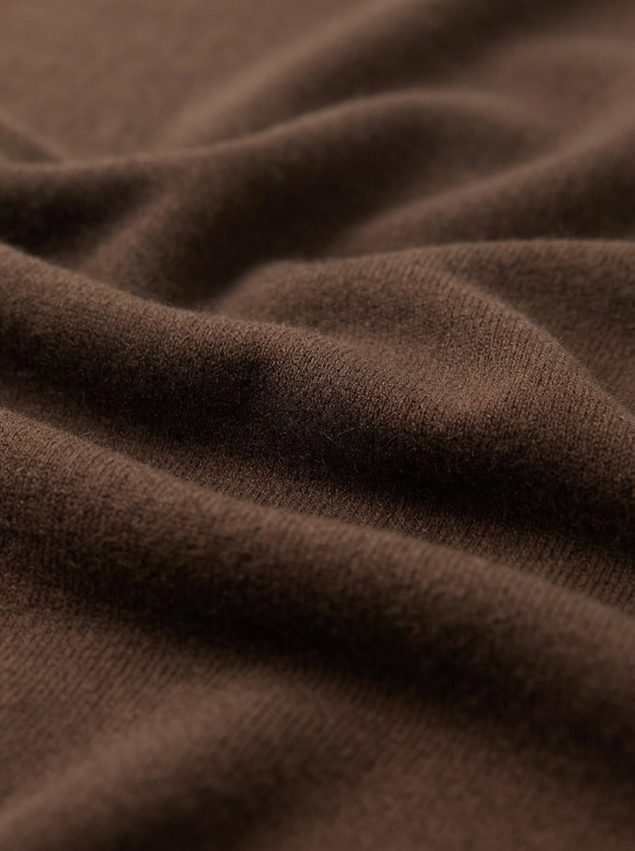 Sophisticated Wool Blend Turtleneck Sweater