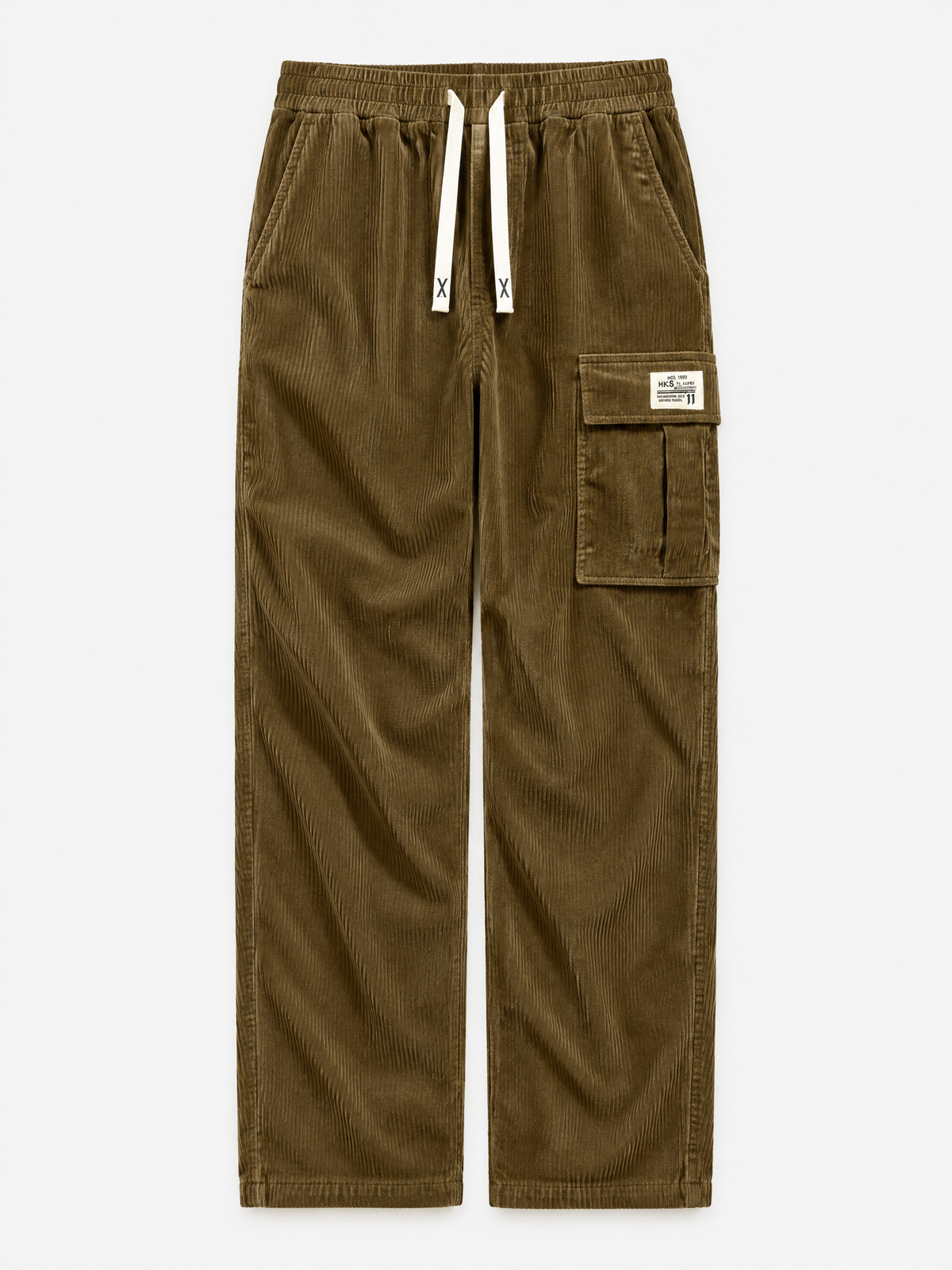Mark Textured Cargo Trousers