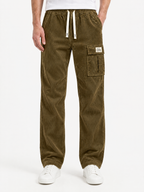 Mark Textured Cargo Trousers