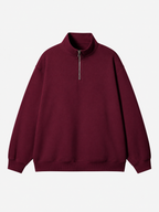 Casual Half-Zip Sweatshirt