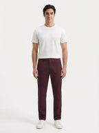 Men's Smart Casual Stretch Solid Trousers