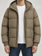 Alpine Puffer Jacket - Camel