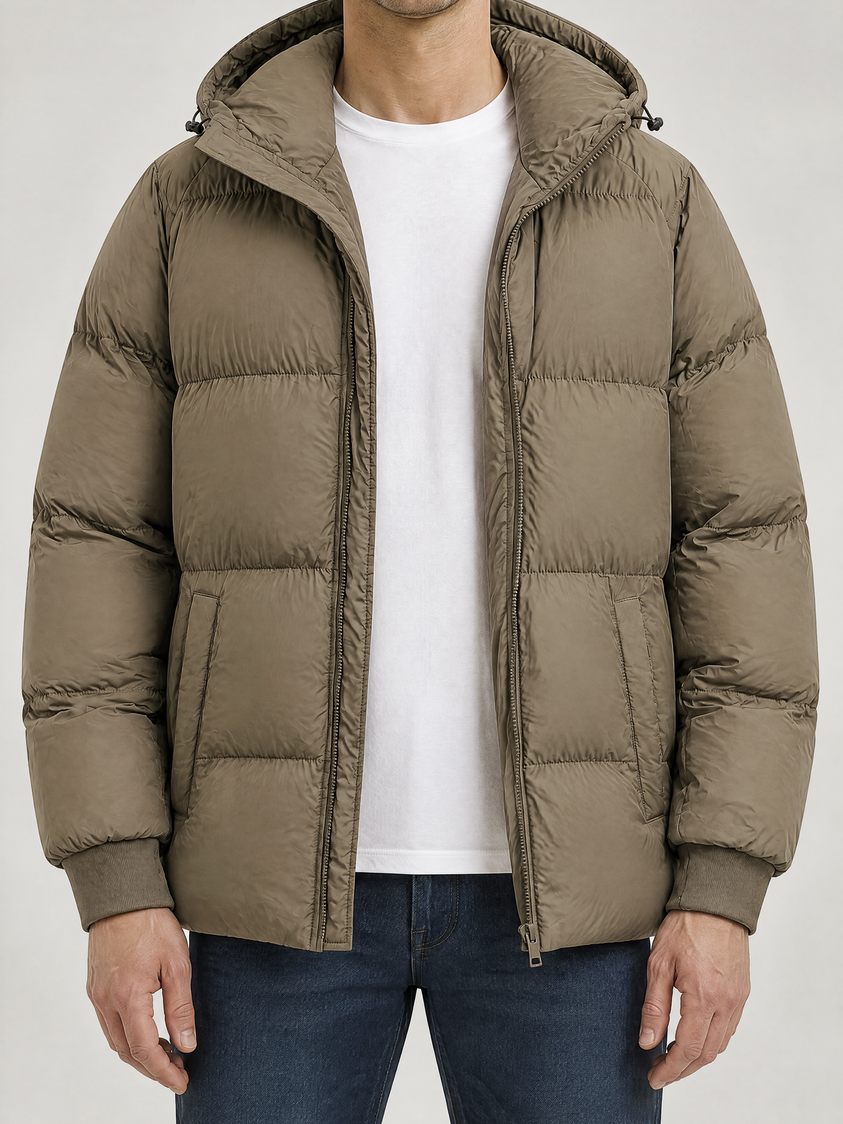 Alpine Puffer Jacket - Camel