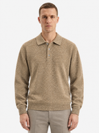 Ashford Relaxed Knit Polo Pullover