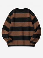 James Striped Knitted Crewneck