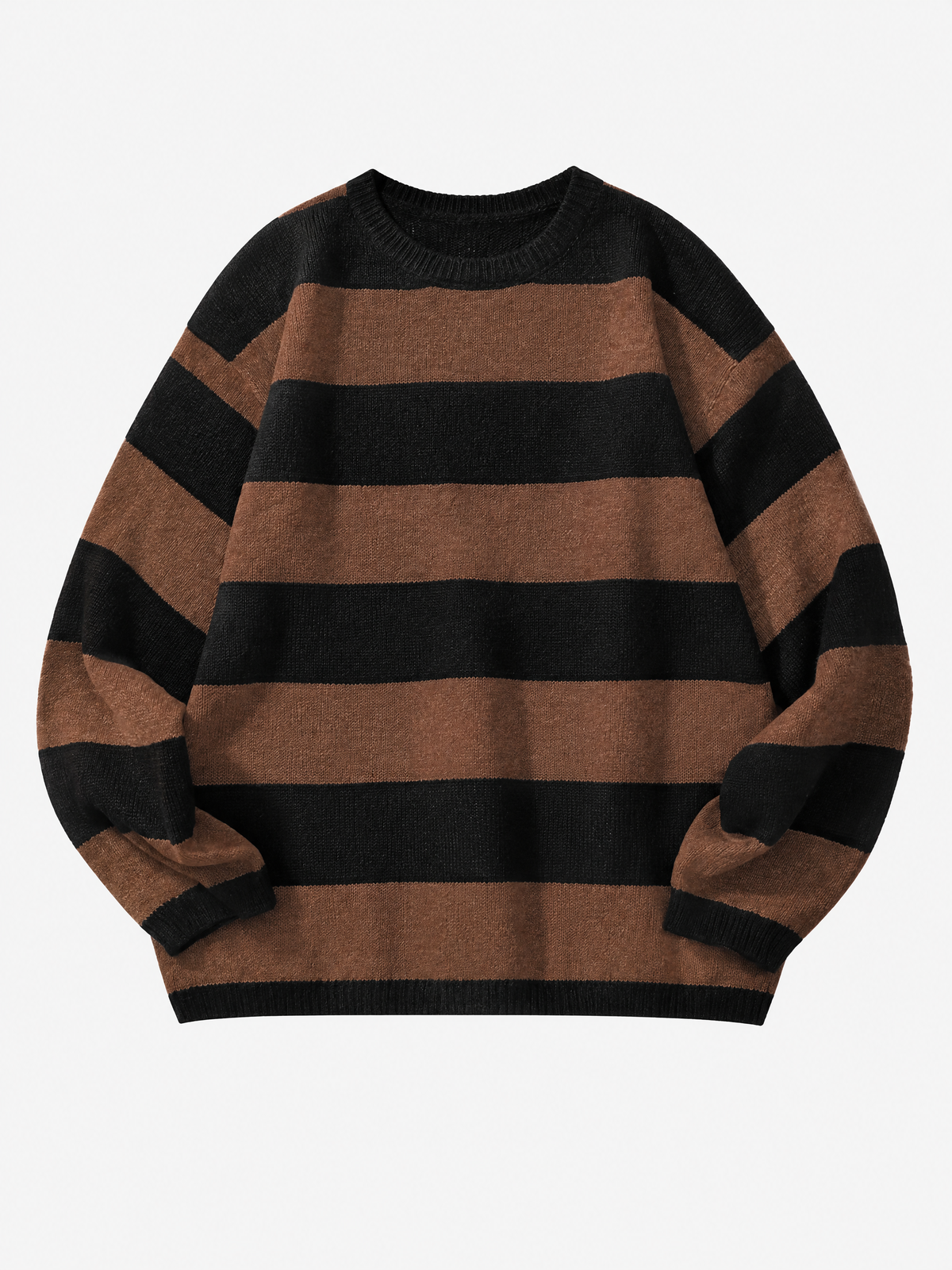 James Striped Knitted Crewneck