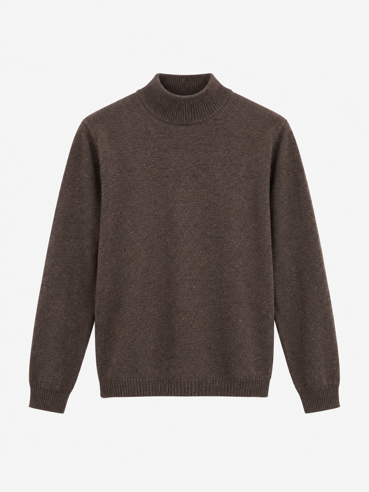 Essential Ribbed Mock Neck Sweater