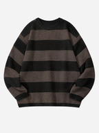 James Striped Knitted Crewneck