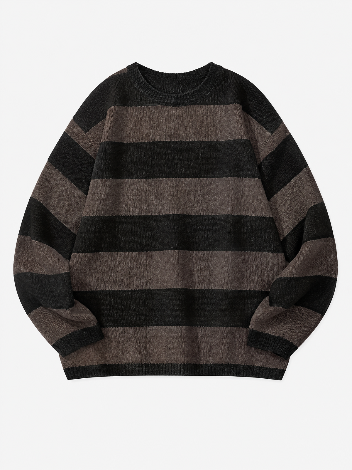 James Striped Knitted Crewneck