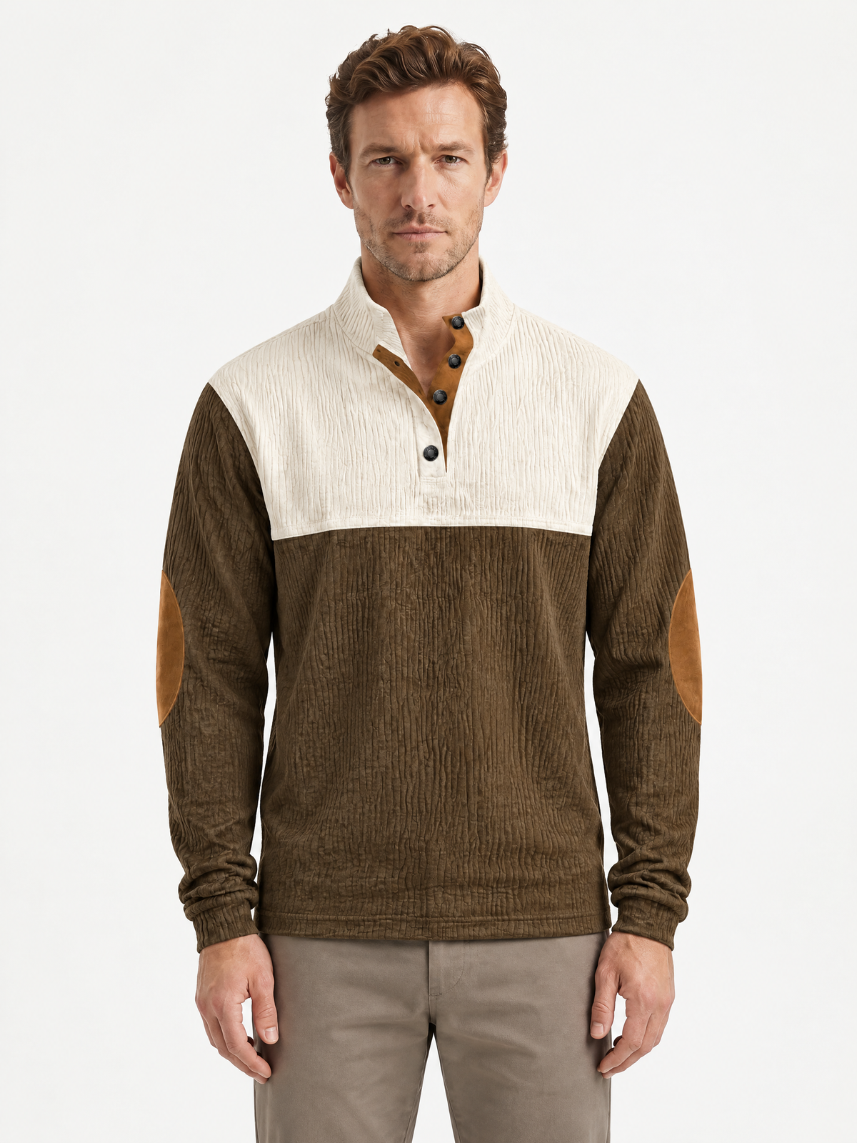 Arthur Pullover Corduroy Sweater