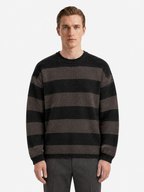 James Striped Knitted Crewneck