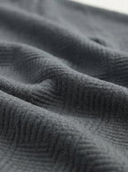Cardigan Ribbed Texture Zipper Men